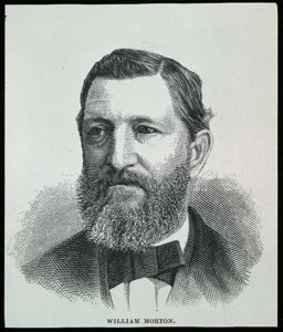Image of William Morton of Kane Expedition, Engraving